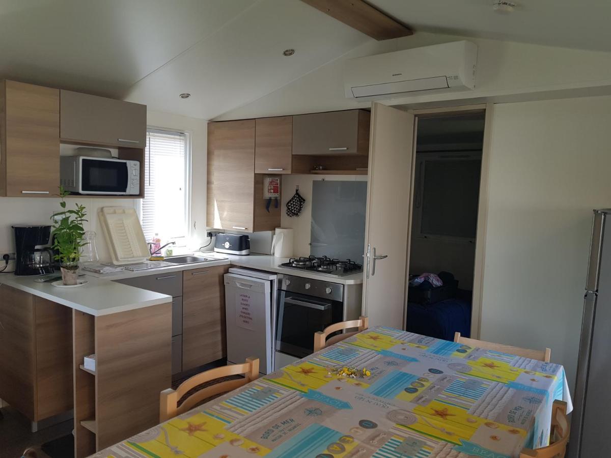 Mobil Home 8 Personnes Les Sables Du Midi Serignan Bagian luar foto